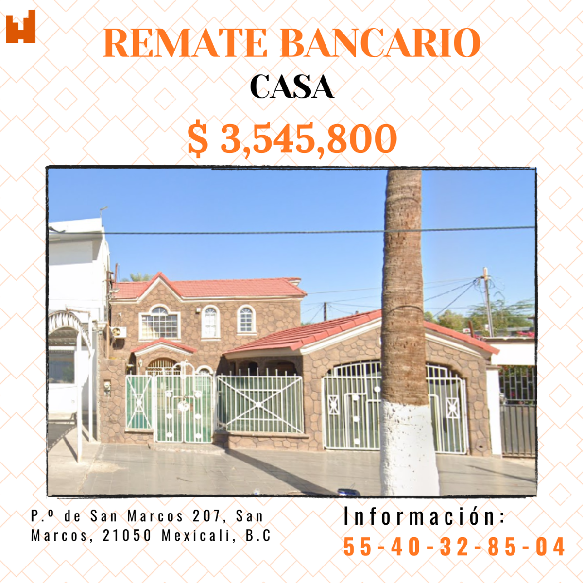 Casa en venta en San Marcos, Mexicali — foto 1 de 7