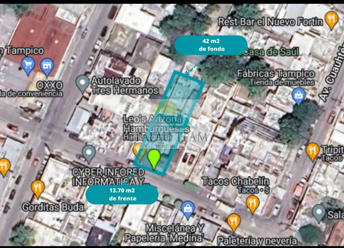 Terreno en venta en Del Pueblo, Tampico — foto 1 de 3