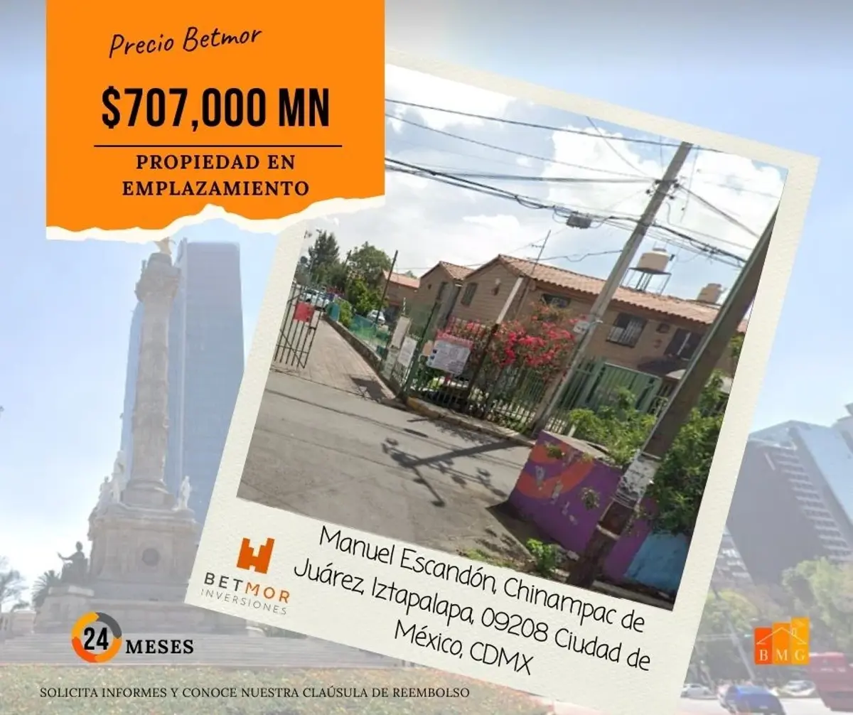 Casa en venta en Chinampac de Juarez, Iztapalapa — foto 1 de 11