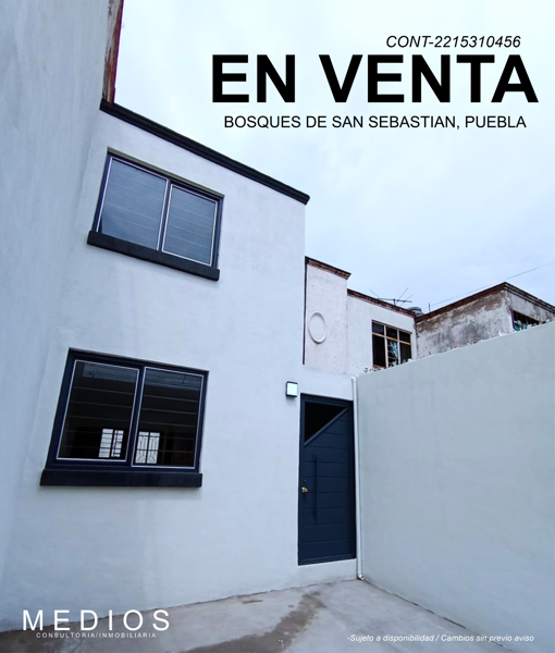 Casa en INFONAVIT Bosques San Sebastían, Puebla, Puebla