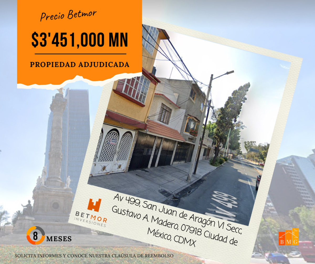 Casa en venta en San Juan de Aragón VI Sección, Gustavo A. Madero — foto 1 de 11