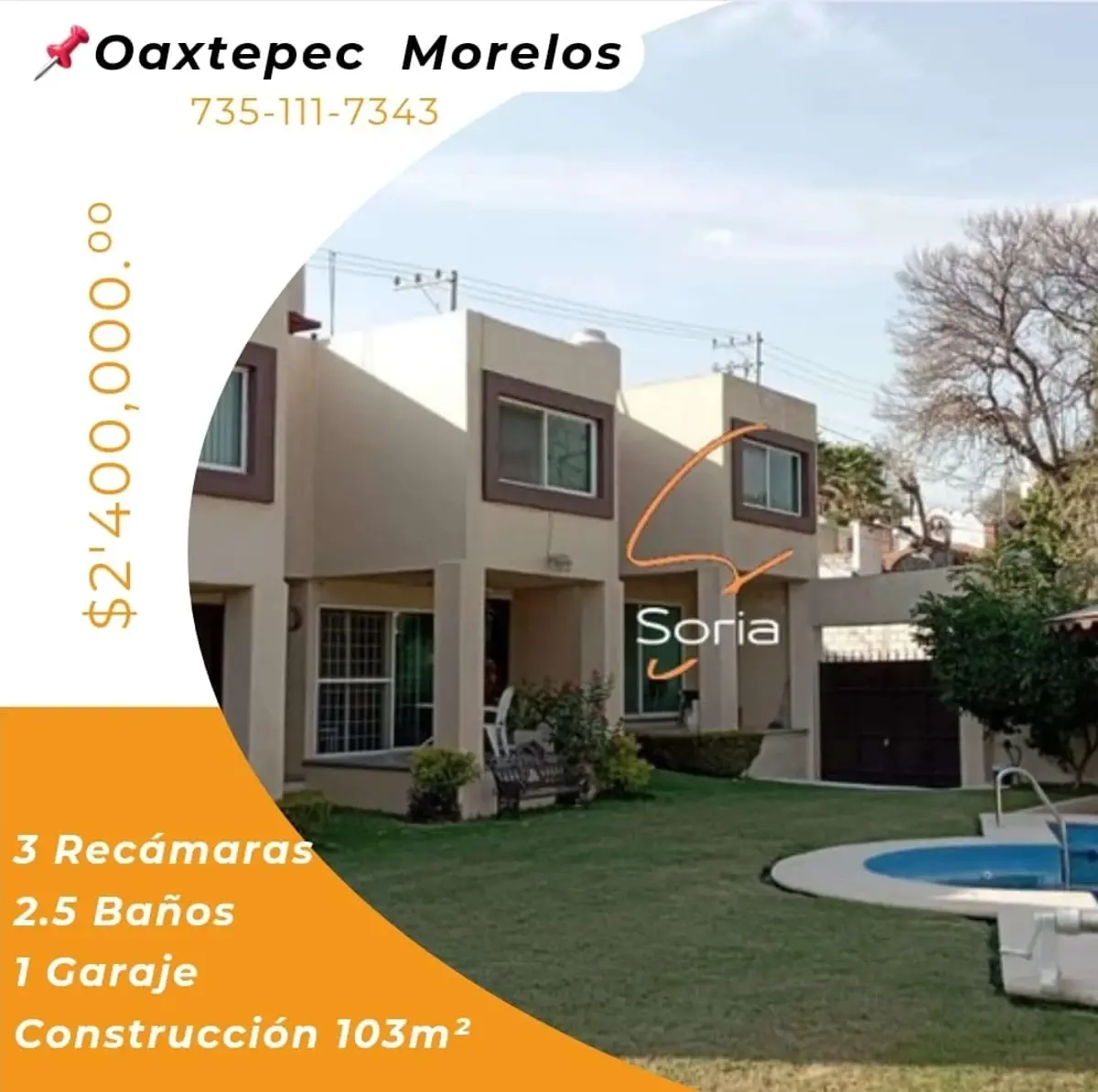 Casa en venta en Oaxtepec Centro, Yautepec — foto 1 de 18