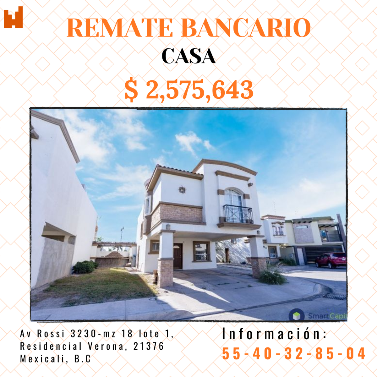 Casa en venta en Verona, Mexicali — foto 1 de 10