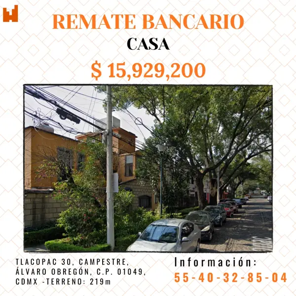 Casa en venta en Campestre, Álvaro Obregón — foto 2 de 7