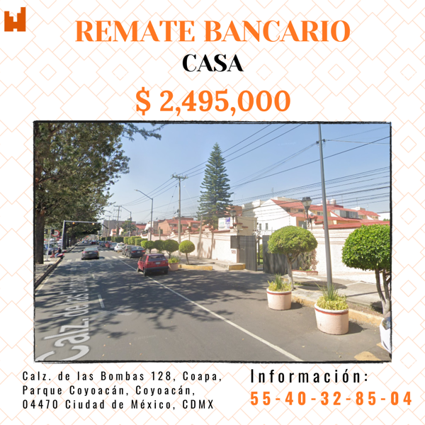 Casa en venta en Ex-Ejido de Santa Úrsula Coapa, Coyoacán — foto 2 de 8