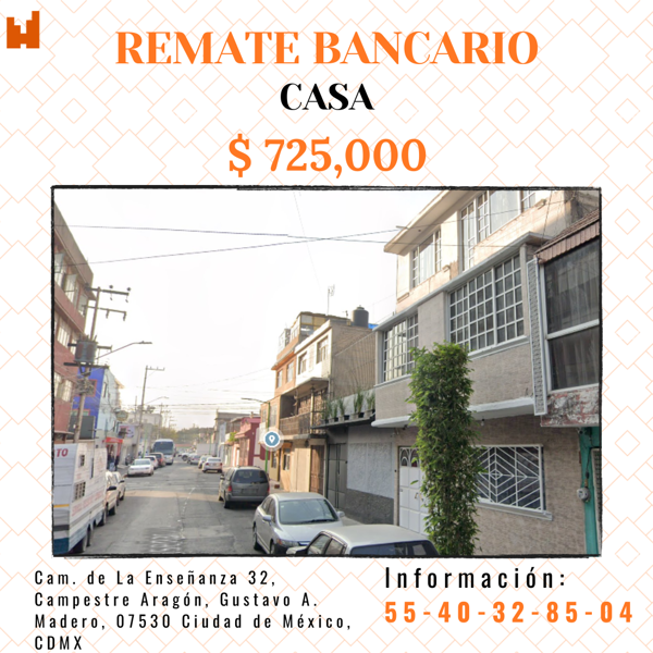 Casa en venta en Campestre Aragon, Gustavo A. Madero — foto 2 de 7