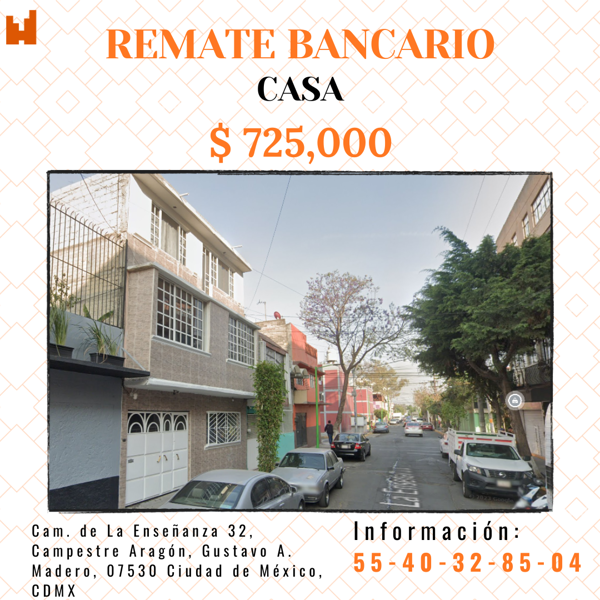 Casa en venta en Campestre Aragon, Gustavo A. Madero — foto 3 de 7