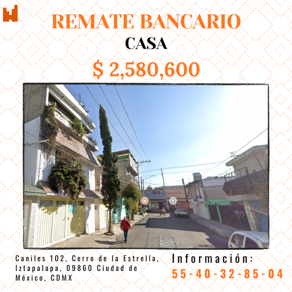 Casa en venta en Cerro de la Estrella, Iztapalapa — foto 3 de 6