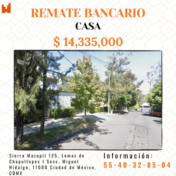 Casa en venta en Lomas de Chapultepec I Sección, Miguel Hidalgo — foto 3 de 7