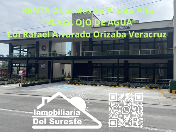 ??RENTA 2 Locales En Planta Alta “PLAZA OJO DE AGUA”
Col Rafael Alvarado Orizaba Veracruz