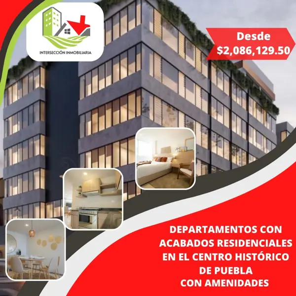 Departamento en venta en Puebla Centro, Puebla, Puebla
