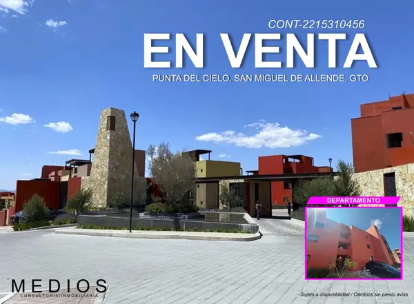 Departamento en venta en Fracc la Lejona 1ra Secc, San Miguel de Allende — foto 2 de 14