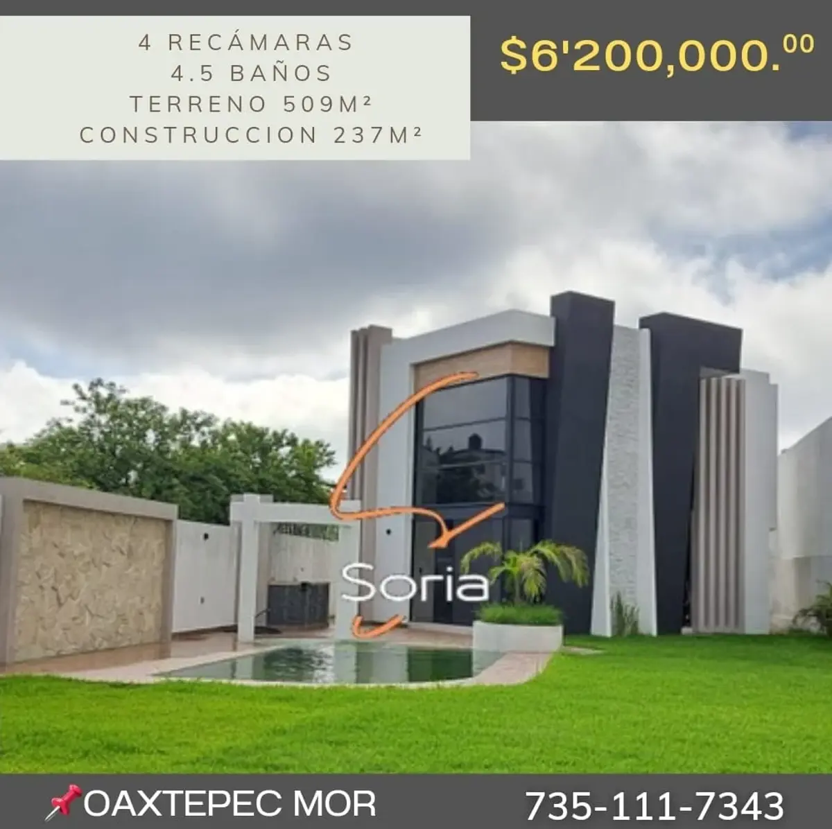 Casa en venta en Altos de Oaxtepec, Yautepec — foto 1 de 58