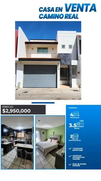 Casa en venta en Camino Real, Culiacán — foto 2 de 9