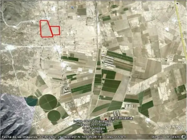 Terreno en venta en El Vergel, Gómez Palacio — foto 2 de 5