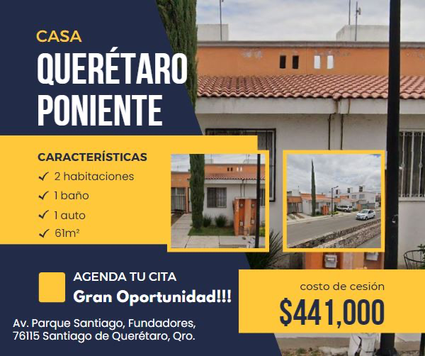 Casa en Fundadores, Querétaro, Querétaro