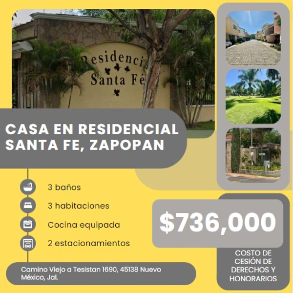 Casa en Rinconadas de Zapopan, Zapopan, Jalisco