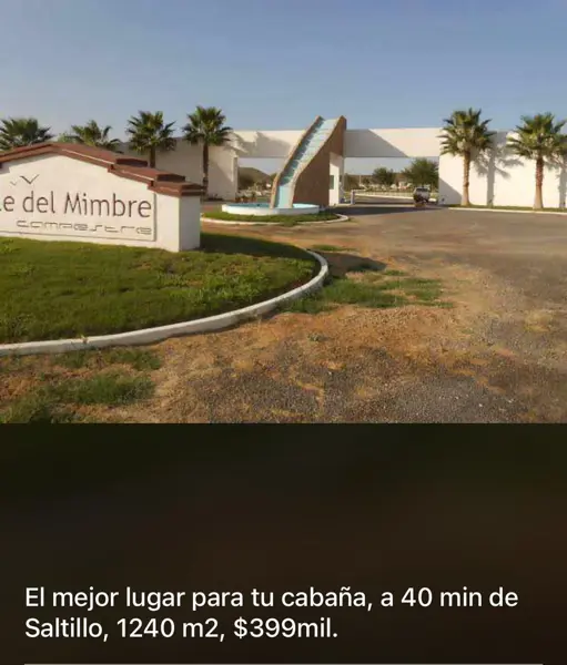 Terreno en venta en Santa Maria, Ramos Arizpe — foto 2 de 5
