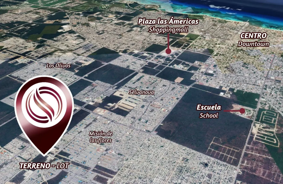 Terreno en venta en Playa del Carmen, Solidaridad — foto 1 de 11