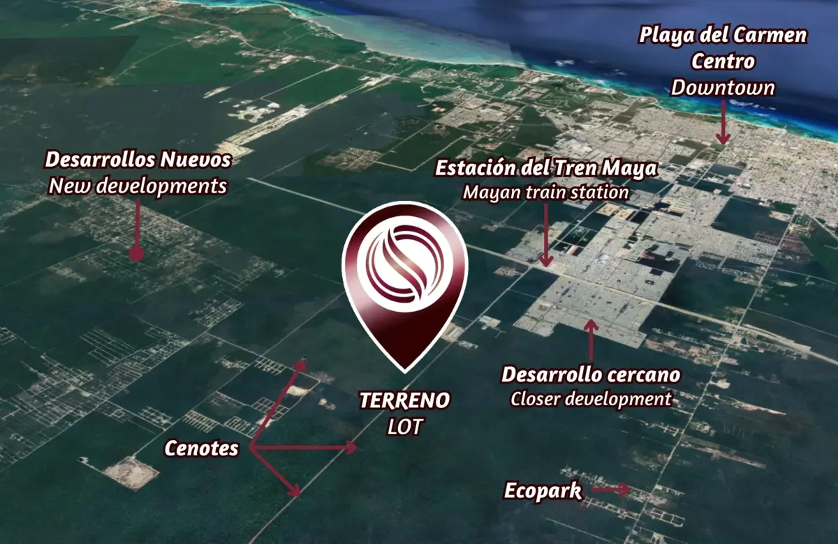 Terreno en venta en Playa del Carmen, Solidaridad — foto 1 de 10