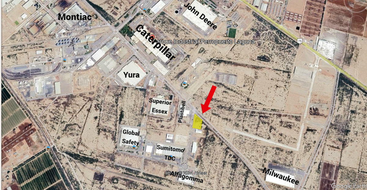 Terreno en venta en Parque Industrial Ferropuerto, Torreón — foto 1 de 7