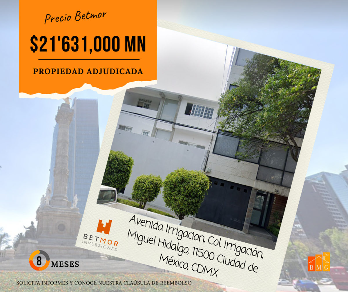 Casa en venta en Irrigacion, Miguel Hidalgo — foto 1 de 10