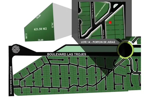 Terreno en venta en Las Trojes, Torreón — foto 2 de 5