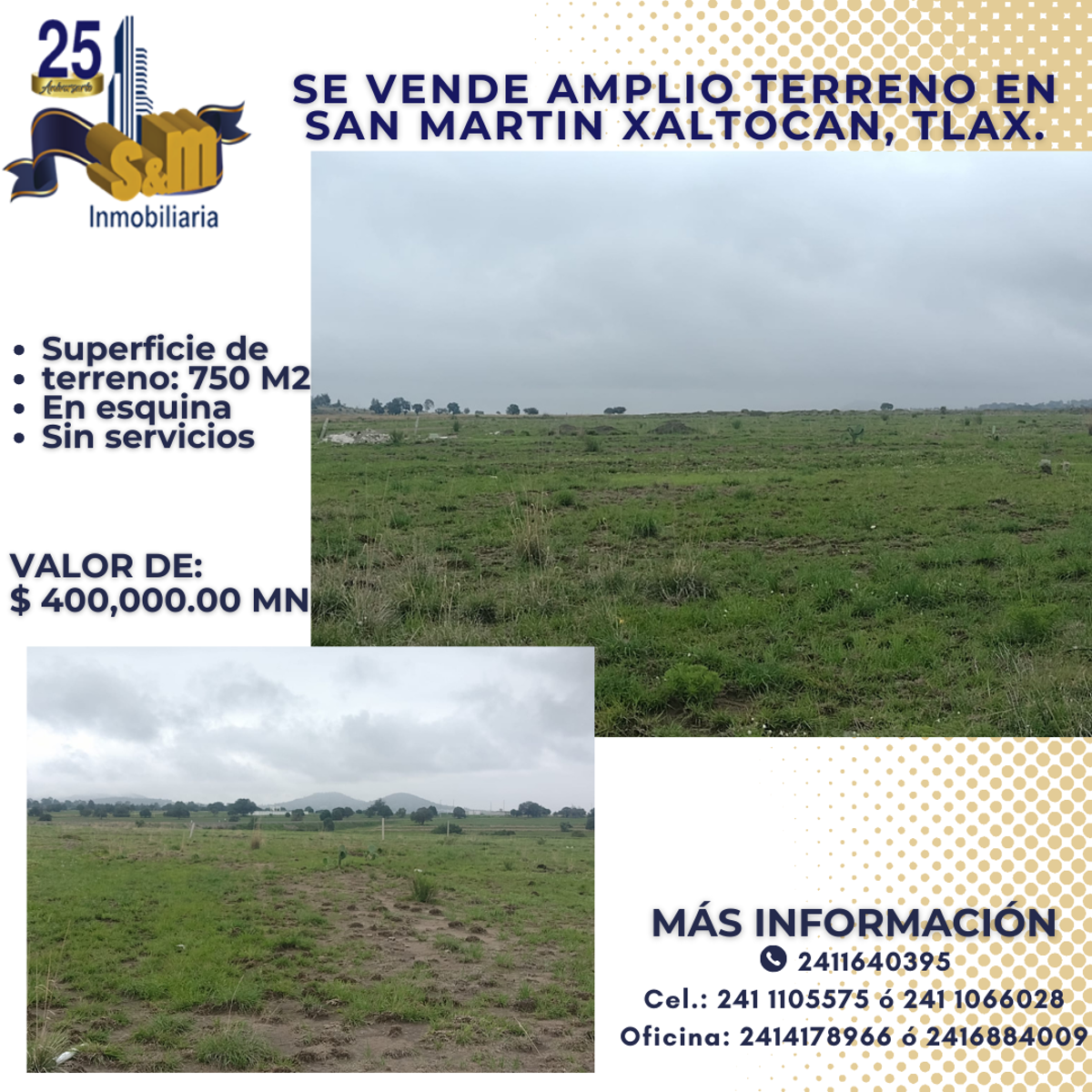 Terreno en venta en San Martin Xaltocan, Xaltocan — foto 1 de 13