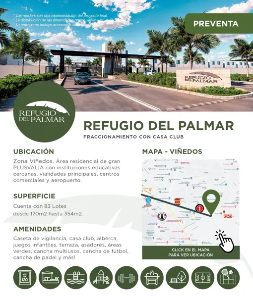 Terreno en venta en Residencial Palma Real, Torreón — foto 3 de 4