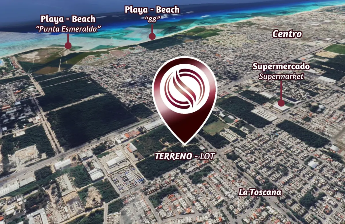 Terreno en venta en Playa del Carmen, Solidaridad — foto 1 de 9