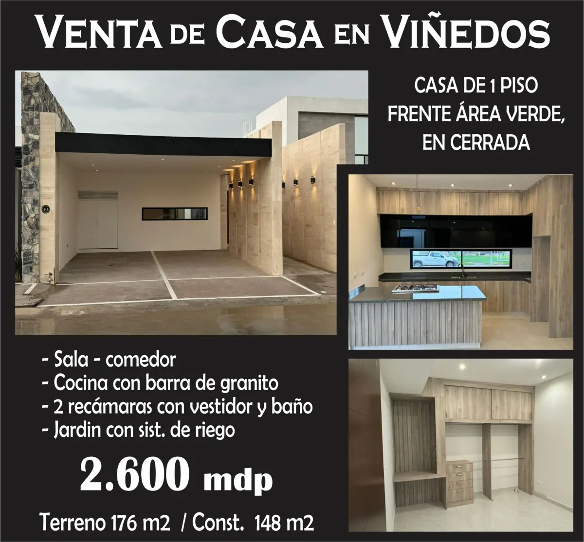 Casa en venta en Los Viñedos, Torreón — foto 1 de 6