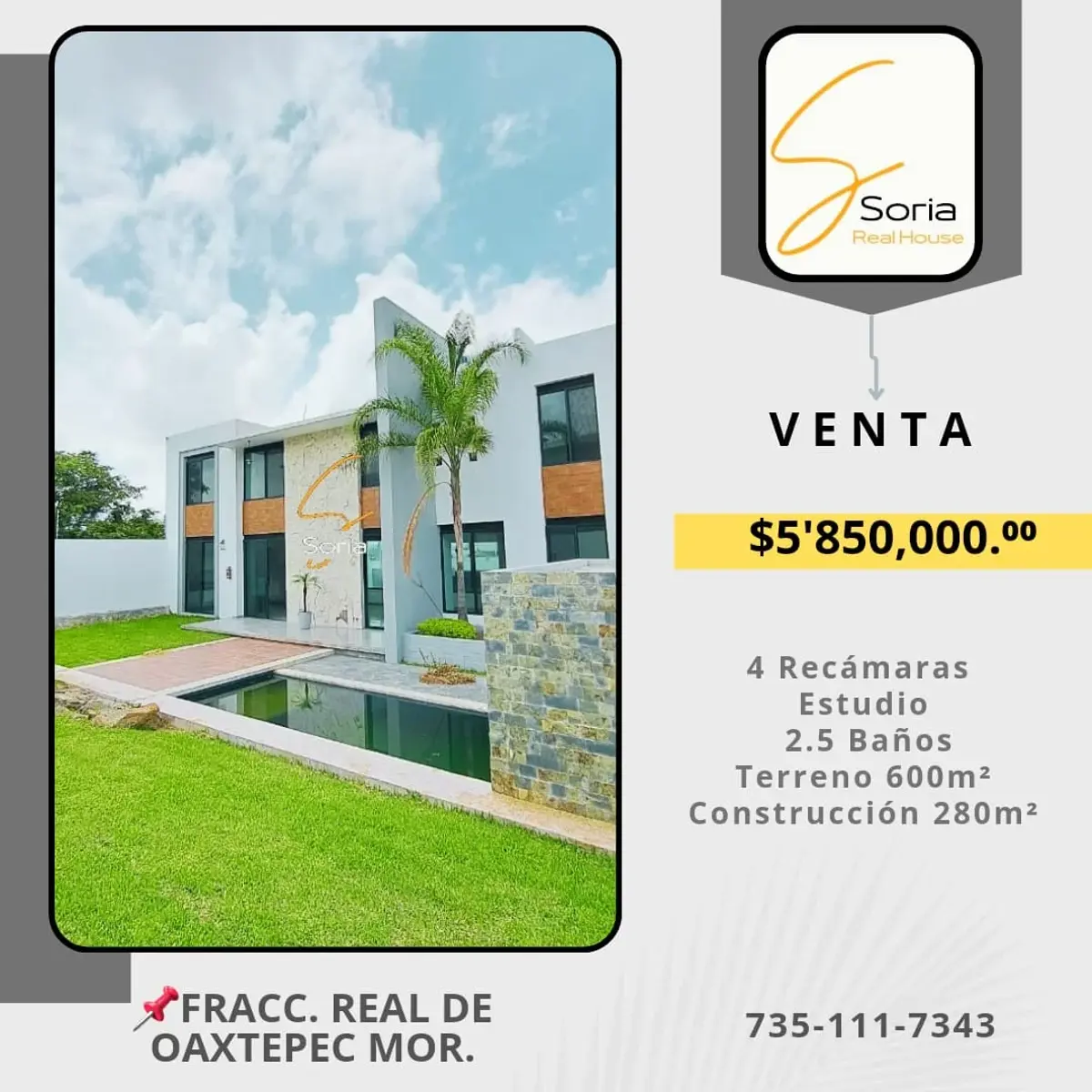 Casa en venta en Real de Oaxtepec, Yautepec — foto 1 de 45