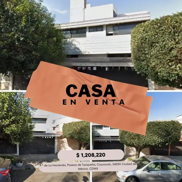 Casa en Paseos de Taxqueña, Coyoacán, Ciudad de México
