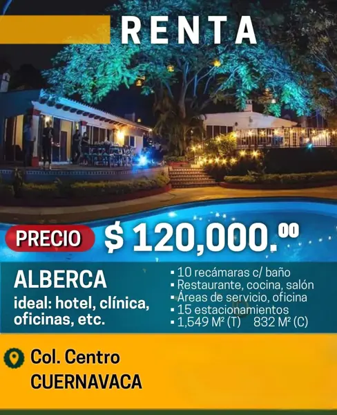 Casa en renta en Cuernavaca Centro, Cuernavaca, Morelos Casa en renta en Cuernavaca Centro, Cuernavaca, Morelos