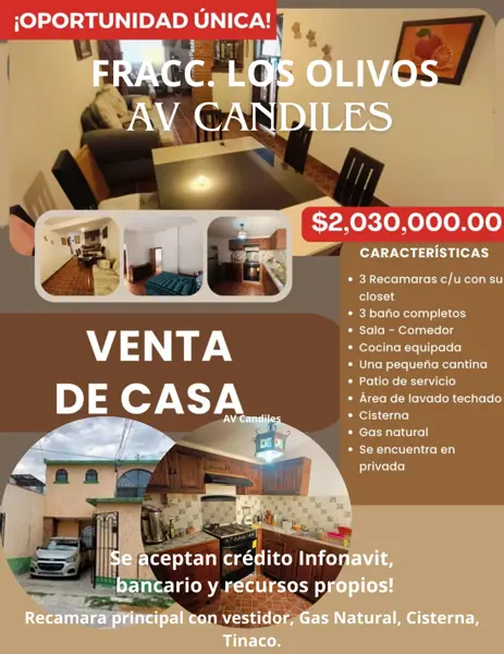 Casa en San Jose de los Olvera, Corregidora, Querétaro