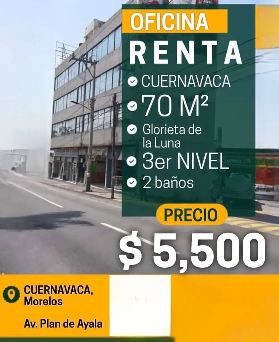 Oficina en renta en Cuernavaca Centro, Cuernavaca