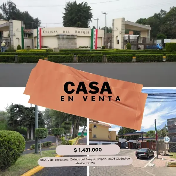 Casa en Colinas del Bosque, Tlalpan, Ciudad de México