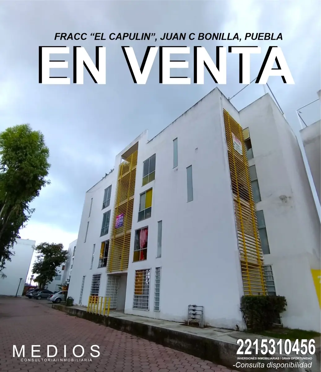 Departamento en venta en San Cosme Texintla, San Pedro Cholula — foto 1 de 10