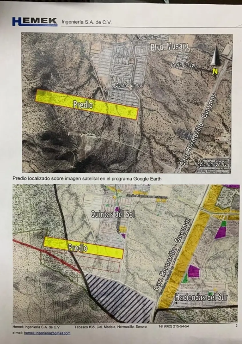 Terreno en venta en Quintas del Sol Residencial, Hermosillo — foto 1 de 2