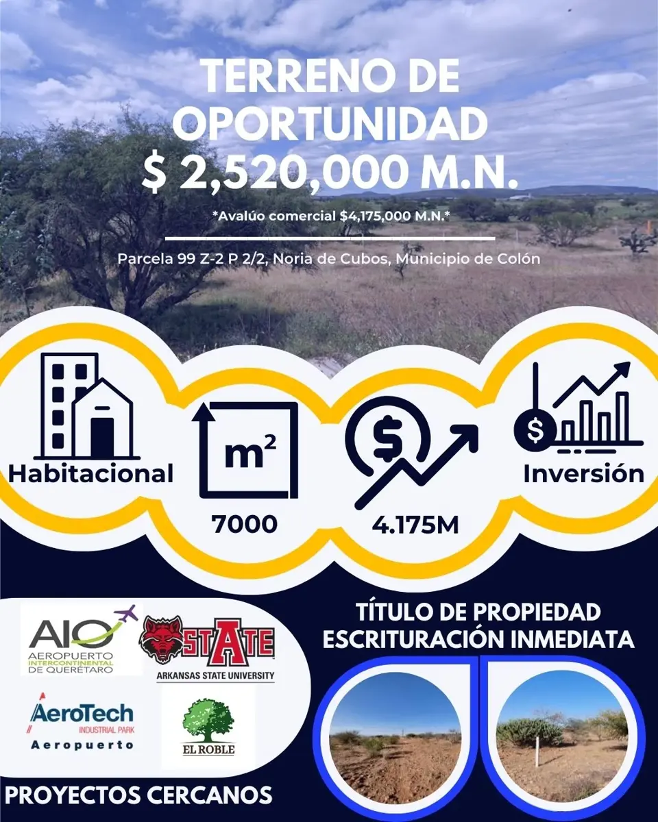 Terreno en venta en Purísima de Cubos (La Purísima), Colón — foto 1 de 6