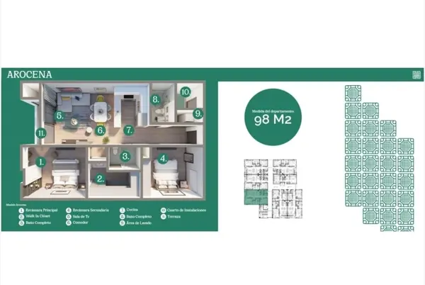 Departamento en venta en Ampliación los Ángeles, Torreón — foto 2 de 14