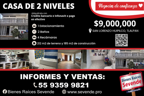 Casa en Tlalpan, Tlalpan, Ciudad de México