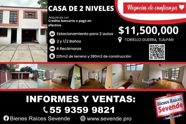 Casa en Tlalpan, Tlalpan, Ciudad de México