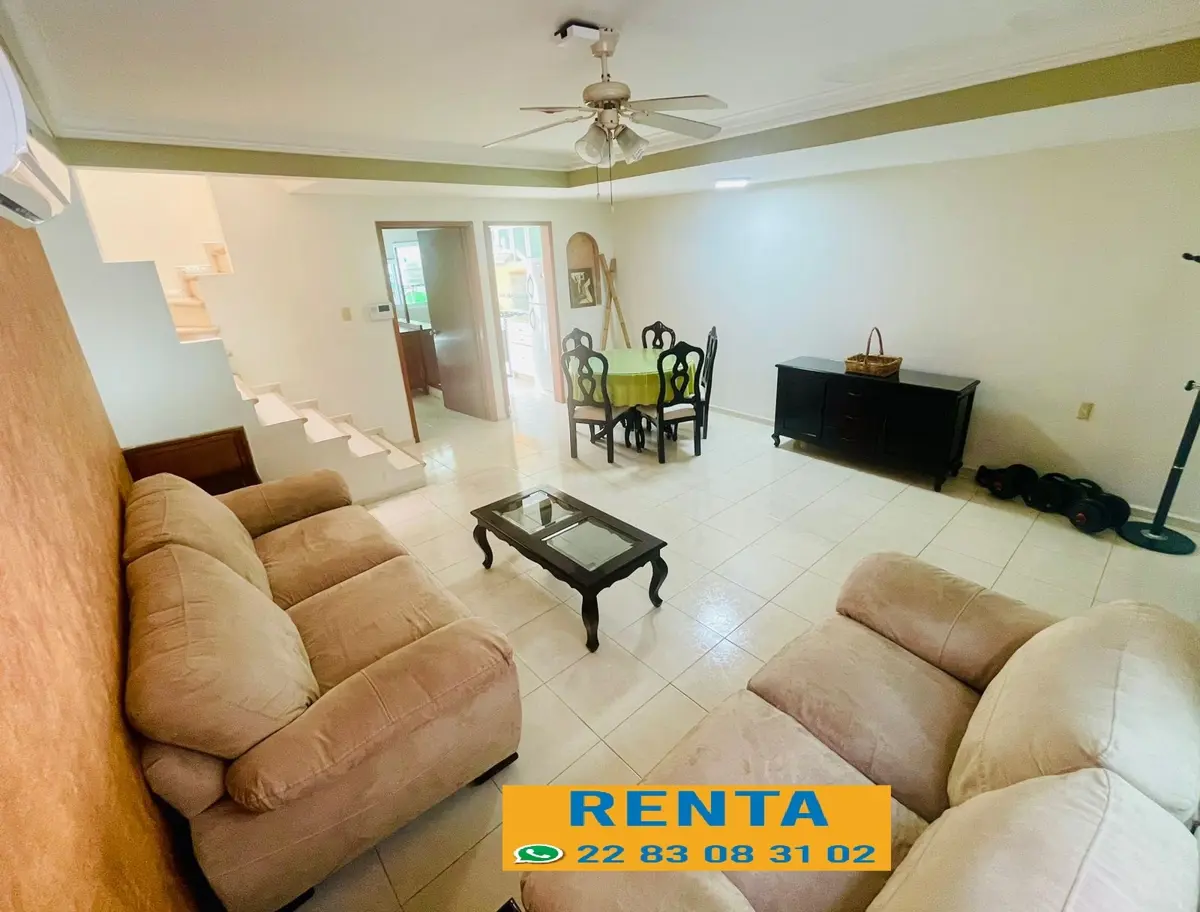 Casa en renta en Luis Echeverria Álvarez, Boca del Río — foto 1 de 13