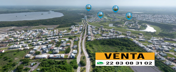 Terreno en venta en Punta Tiburón, Residencial, Marina y Golf, Alvarado, Veracruz de Ignacio de la Llave