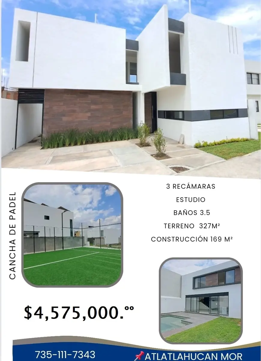 Casa en venta en Lomas de Cocoyoc, Atlatlahucan — foto 1 de 31
