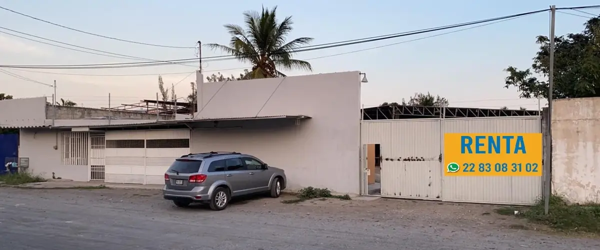 Bodega en renta en Las Amapolas, Veracruz — foto 1 de 7