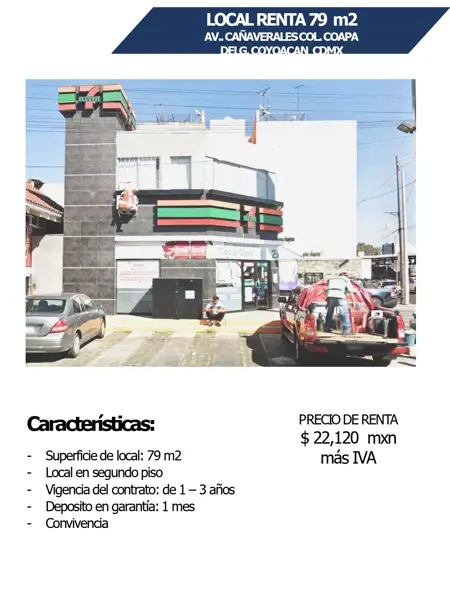 Local en renta en Cafetales, Coyoacán — foto 2 de 2