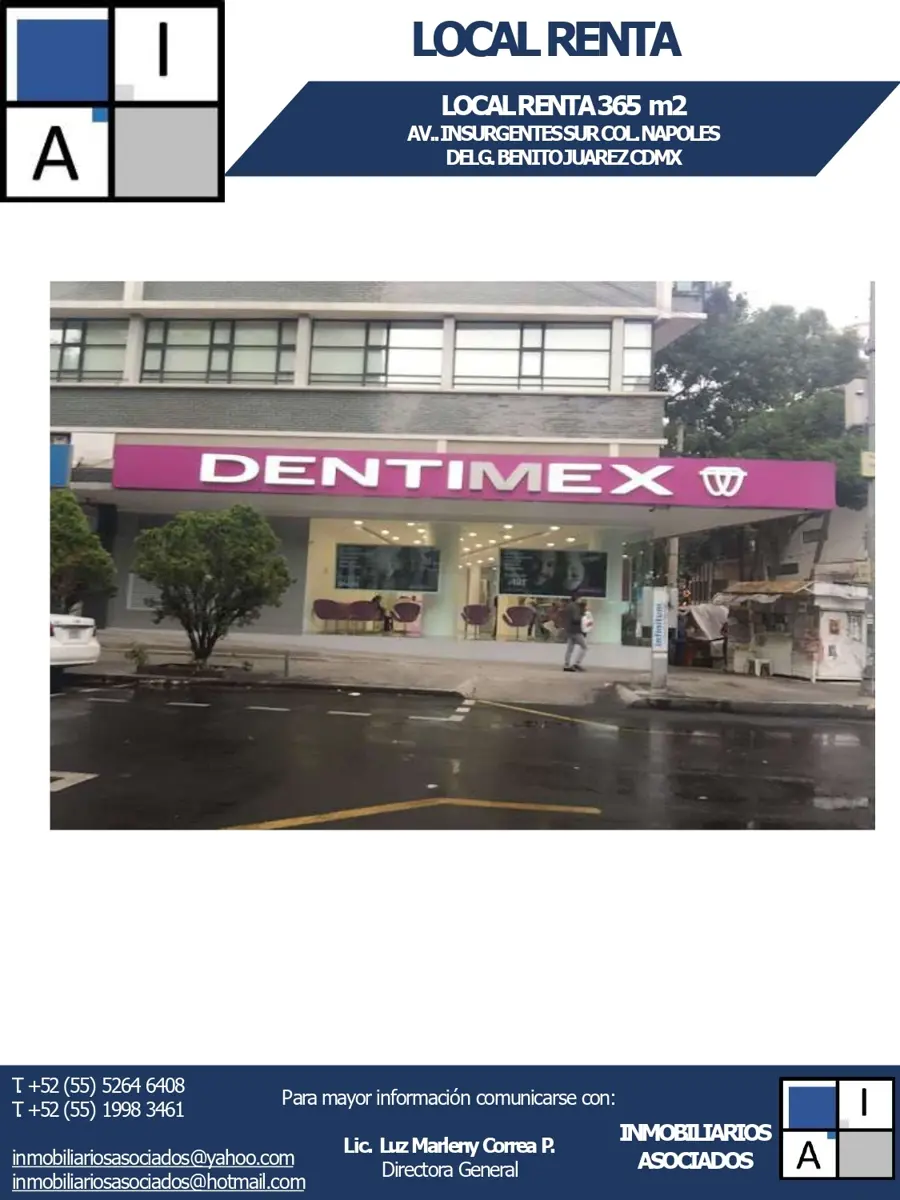Local en renta en Napoles, Benito Juárez — foto 1 de 2
