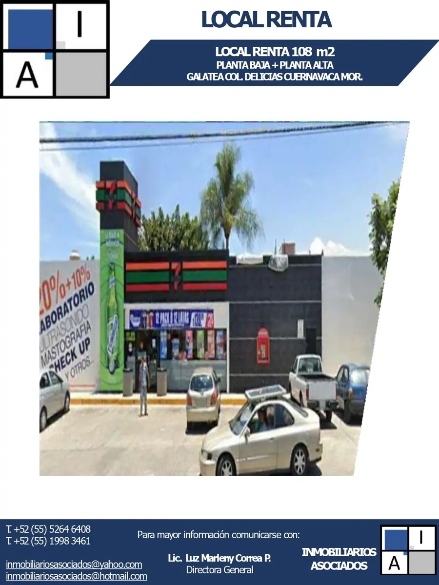 Local en renta en Delicias, Cuernavaca — foto 1 de 2